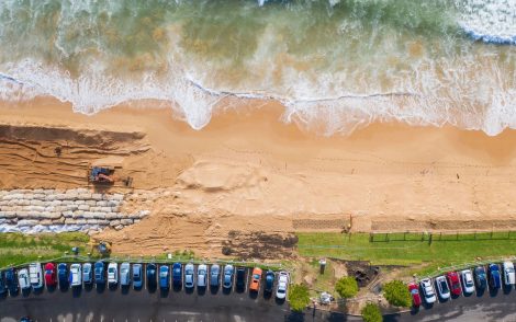 teledetección telemtería satélite imagen playas erosión algarrobo